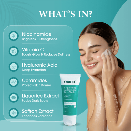 Oxido Brightening & Hydrating Face Wash - Oxido