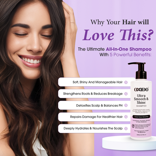 Oxido Ultra Smooth and Shine Shampoo