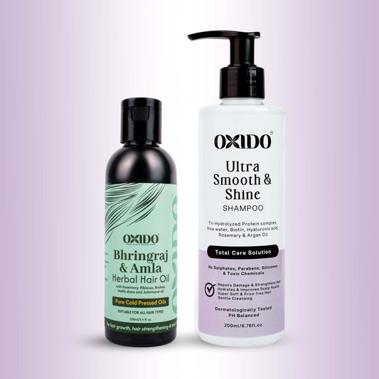 Anti Hair Fall Combo (Hair oil + Shampoo)