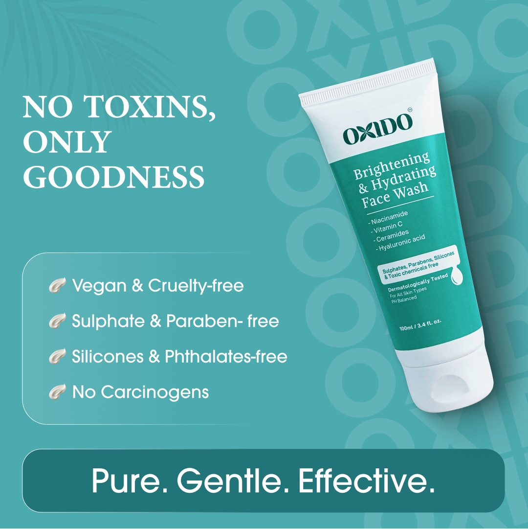 Oxido Brightening & Hydrating Face Wash - Oxido