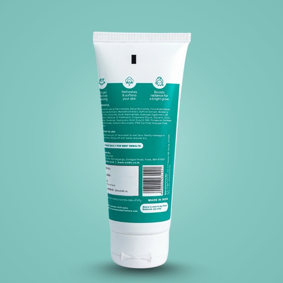 Oxido Brightening & Hydrating Face Wash - Oxido