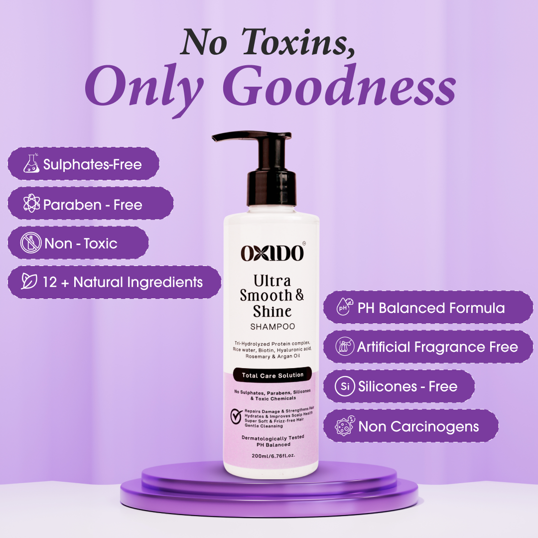 Oxido Ultra Smooth and Shine Shampoo
