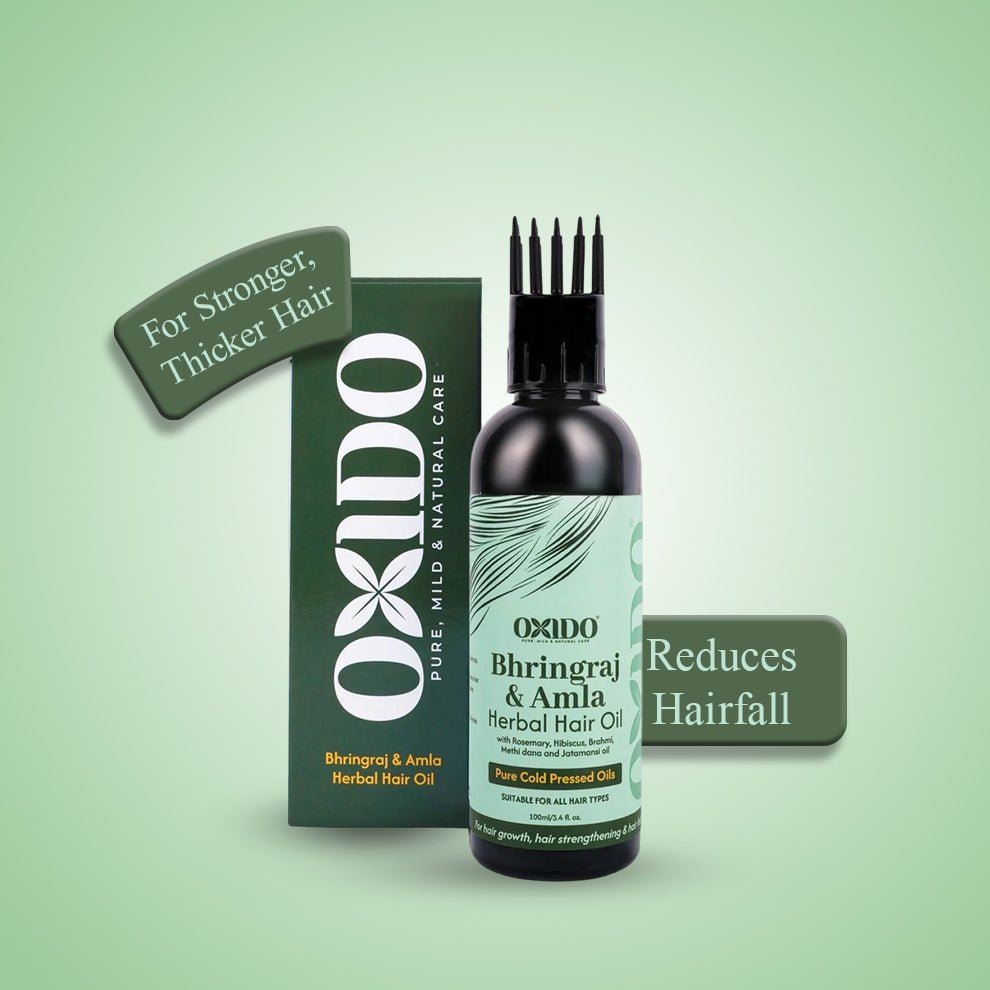 Oxido Bhringraj & Amla herbal hair oil - Oxido