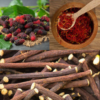 Mulberry, Liquorice, Saffron Extract